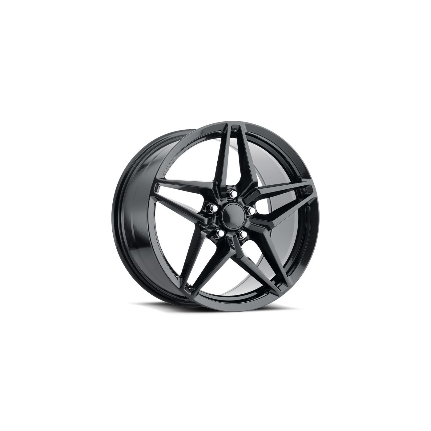 84-87 C7 ZR1 Carbon Black Wheel Set (18×9.5)