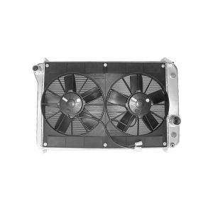 90-96 SPAL Dual 11in Electric Fan Upgrade w/Shroud (Double Row Radiator)