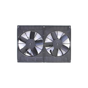 90-96 SPAL Dual 11in Electric Fan Upgrade w/Shroud (Factory Single Row Radiator)
