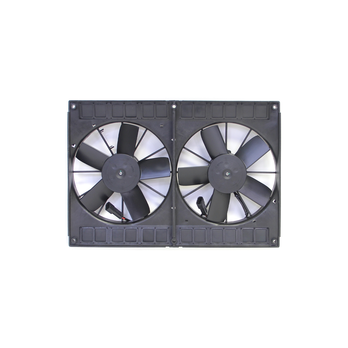 90-96 SPAL Dual 11in Electric Fan Upgrade w/Shroud (Factory Single Row Radiator)