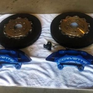 C6 ZR1 rear calipers, rotors and pads
